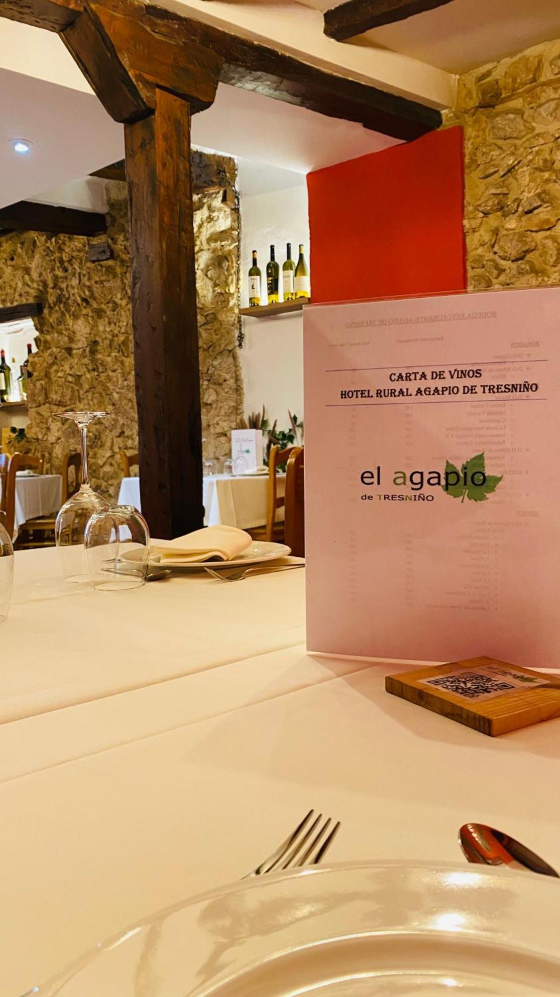 Hotel Restaurante Agapio De Tresnino Quintanilla de Onésimo Kültér fotó